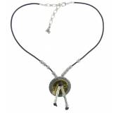 Collier medaillon peace 3