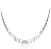 Collier multi-rangs Quatro