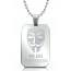 Collier pendentif We Are Anonymous 2 mini