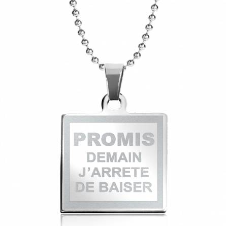 Collier Promis Demain J’arrête de Baiser