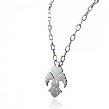 Collier Templiers Fleur de Lys 