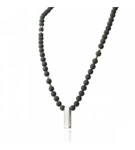 Collier Homme Onyx Tibetain 