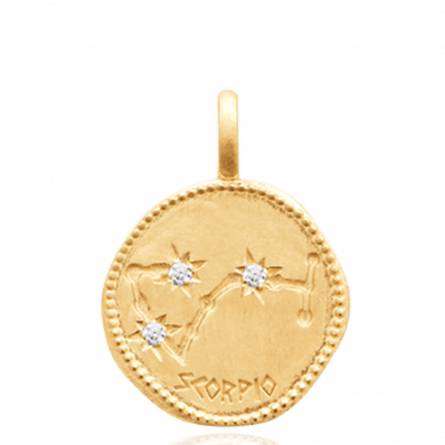 Constellation Or Scorpion Pendentif