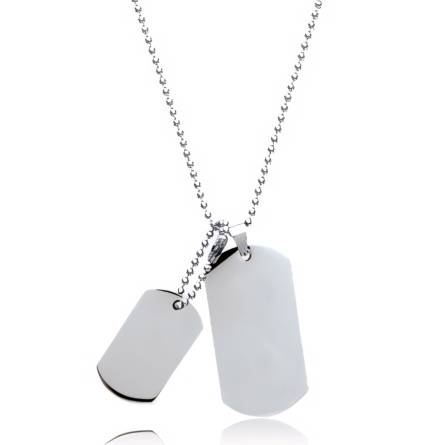 Cordão militar masculino aço Joe