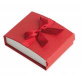 Ecrin rouge chaine/bague