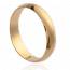 Fedi uomo placato in oro Union 4 mini