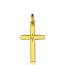 Gold Georgy crosses pendant mini