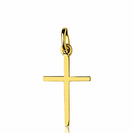 Gold Grisha crosses pendant