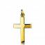 Gold Mark crosses pendant mini