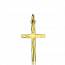 Gold Mefodiy crosses pendant mini