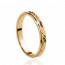 Gold plated Barbara ring mini