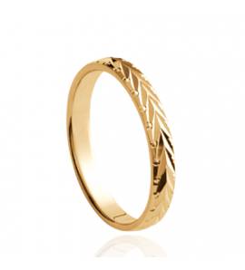 Gold plated Barthélémy ring