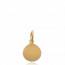 Gold plated  ecu maintenon circular pendant mini