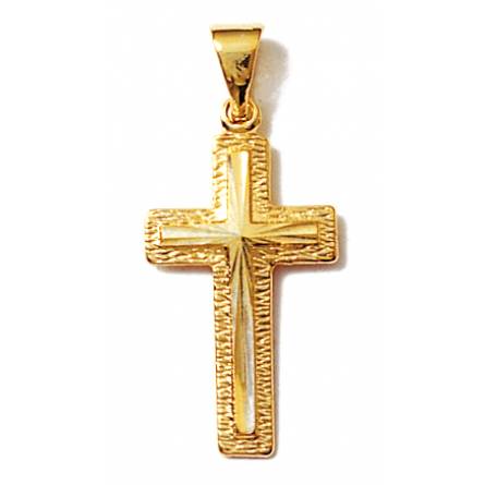 Gold plated Mixtione crosses pendant