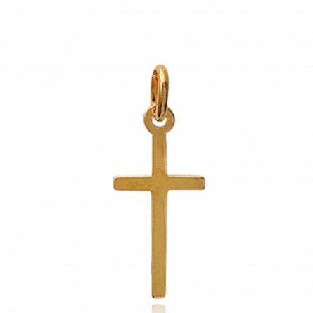 Gold plated Sikinos crosses pendant