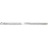 Gourmette argent maille serrée 8mm