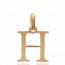 Hangers dames verguld Moderne letters mini