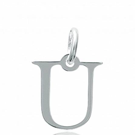 Hangers zilver Moderne letters