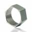 Hexagonal Masculine Ring mini