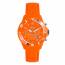 Horloges dames silicone CHRONO oranje mini