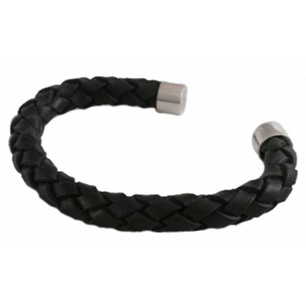 Junco hombre piel Equestre  negro
