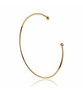 Junco mujer bañado en oro Loreleï amarillo