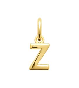 Lettre plaque or Z simple