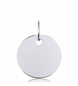 Pendentif Or Blanc Adam