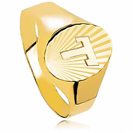 Man gold Jamy ring