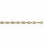 Man gold plated gucci bracelet mini