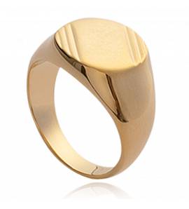 Man gold plated Kyllini ring