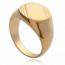 Man gold plated Kyllini ring mini