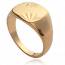 Man gold plated Nafpaktos ring mini