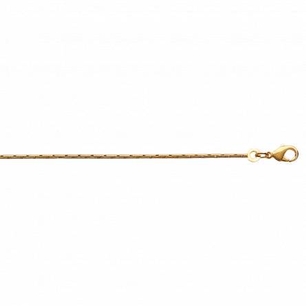 Man gold plated paloma bracelet