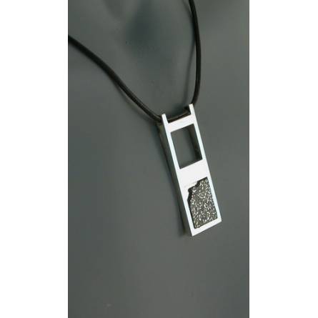 Man leather necklace