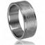 Man ring steel braided mini