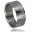 Man ring steel flaming mini