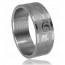 Man ring steel tribal 16 mini