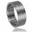 Man ring steel tribal 7 mini