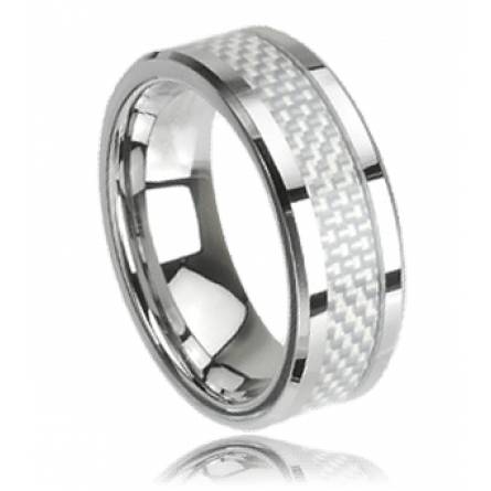 Man ring tungsten carbon