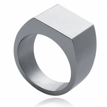 Man signet ring steel