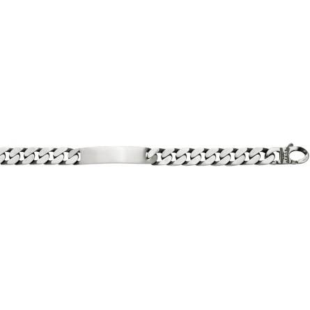 Man silver Arthur  curb bracelet