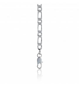 Man silver figaro chains