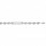 Man silver gucci bracelet mini