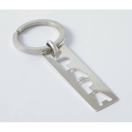 Man silver key chain