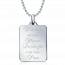 Man silver Maman la plus fort .... necklace mini