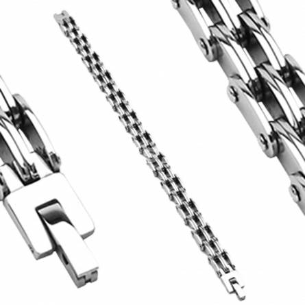 Man stainless steel Atlantic city bracelet