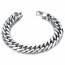 Man stainless steel curb bracelet mini