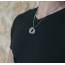 Man stainless steel Ecadi necklace 2