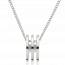 Man stainless steel Ecadi necklace mini